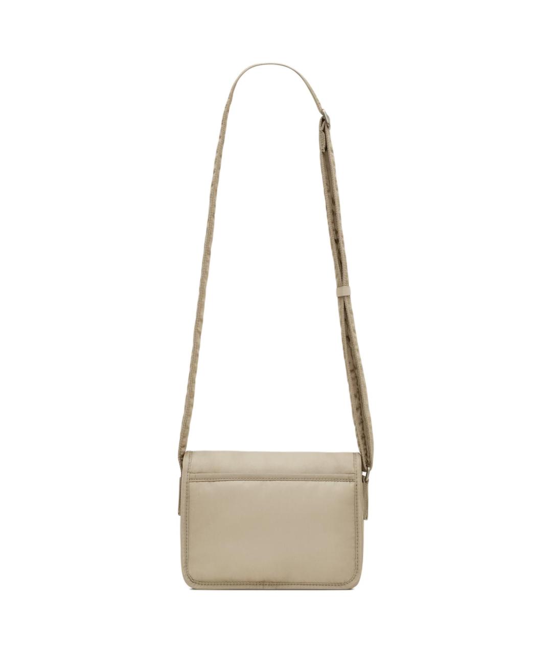 SAINT LAURENT Бежевая сумка через плечо, фото 4