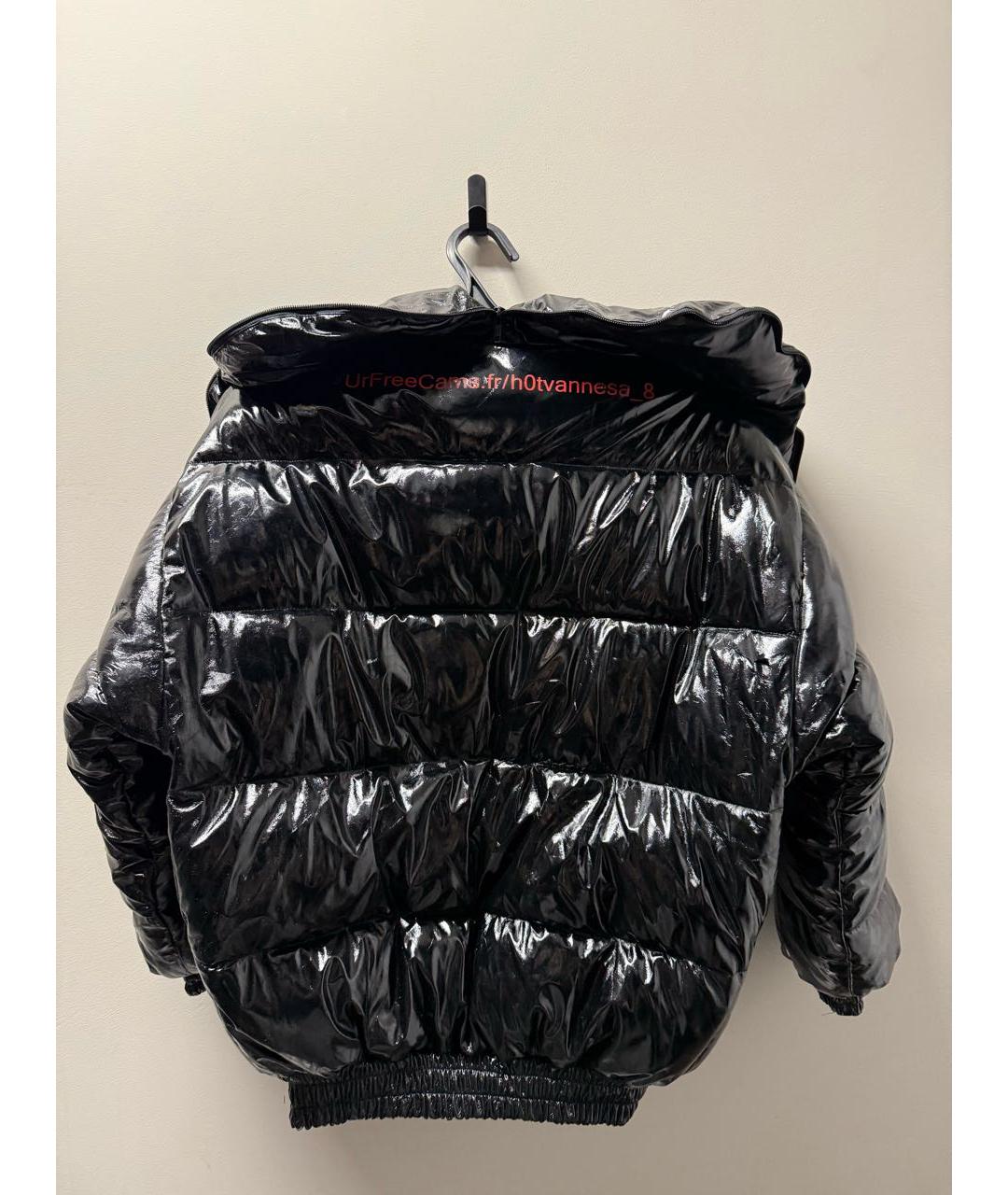 VETEMENTS Черный пуховик, фото 2