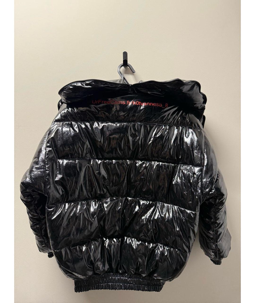 VETEMENTS Черный пуховик, фото 6