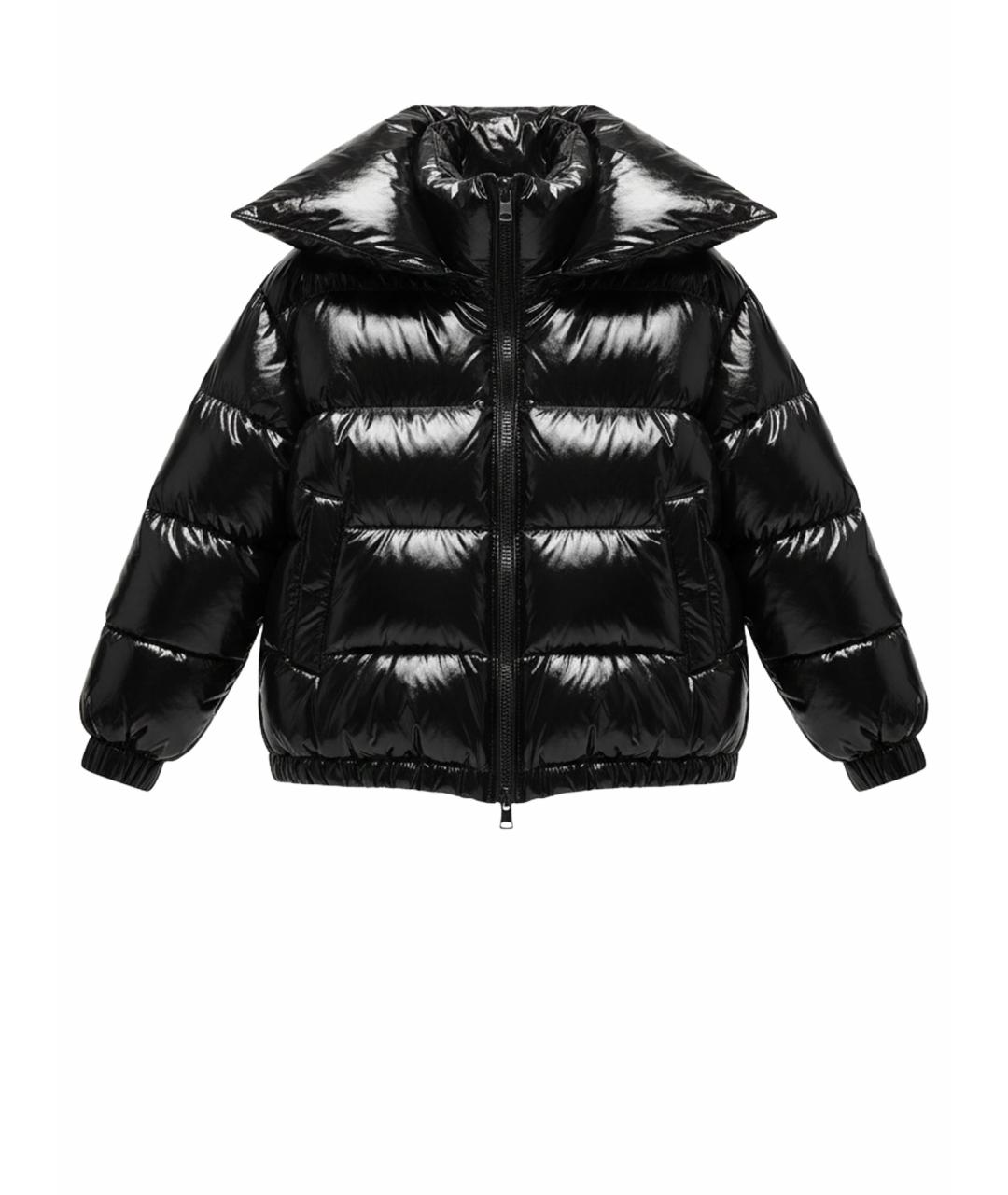 VETEMENTS Черный пуховик, фото 1