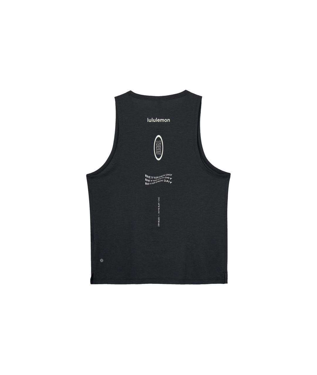 Lululemon Черная майка, фото 2