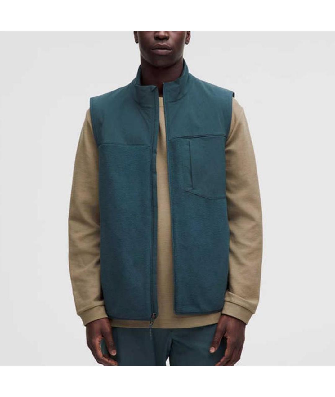 Lululemon Зеленый жилет, фото 2