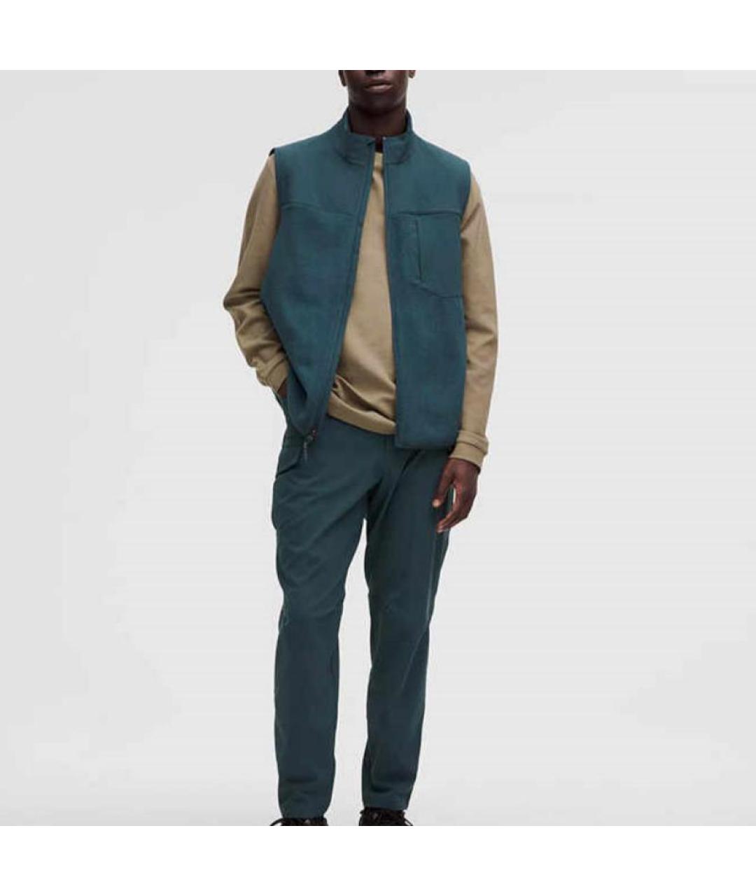 Lululemon Зеленый жилет, фото 3