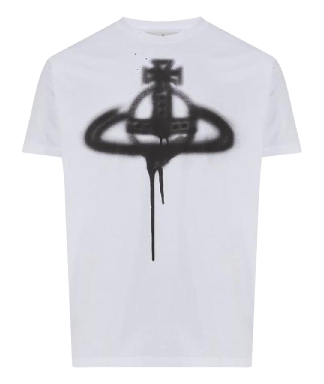 VIVIENNE WESTWOOD Белая хлопковая футболка, фото 1