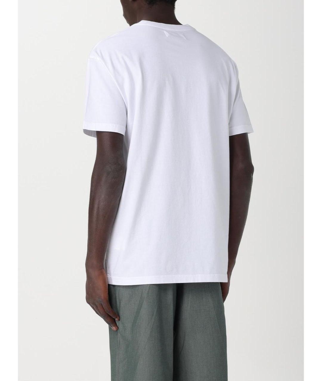 VIVIENNE WESTWOOD Белая хлопковая футболка, фото 3