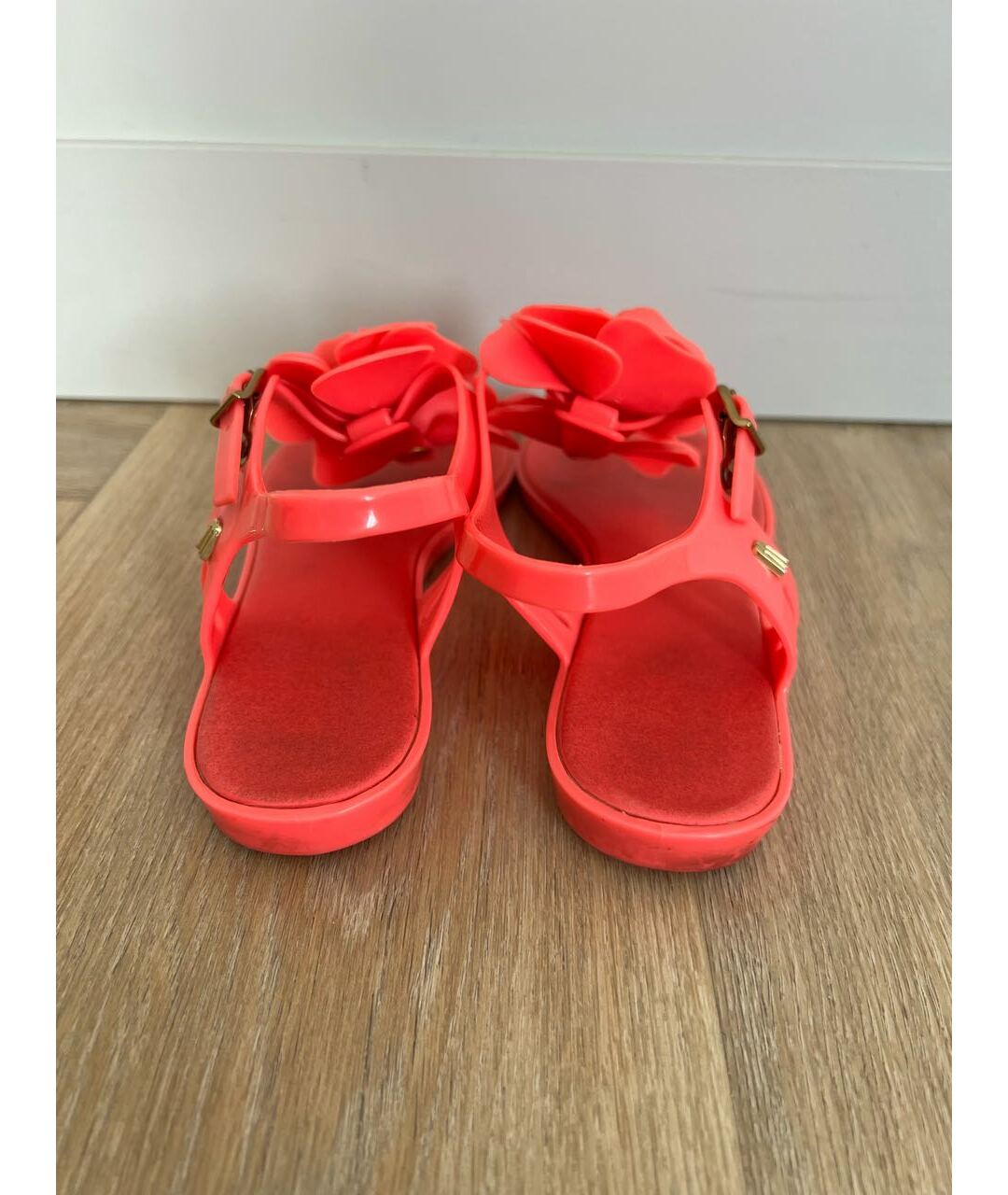 MELISSA ODABASH Розовые резиновые сандалии, фото 4
