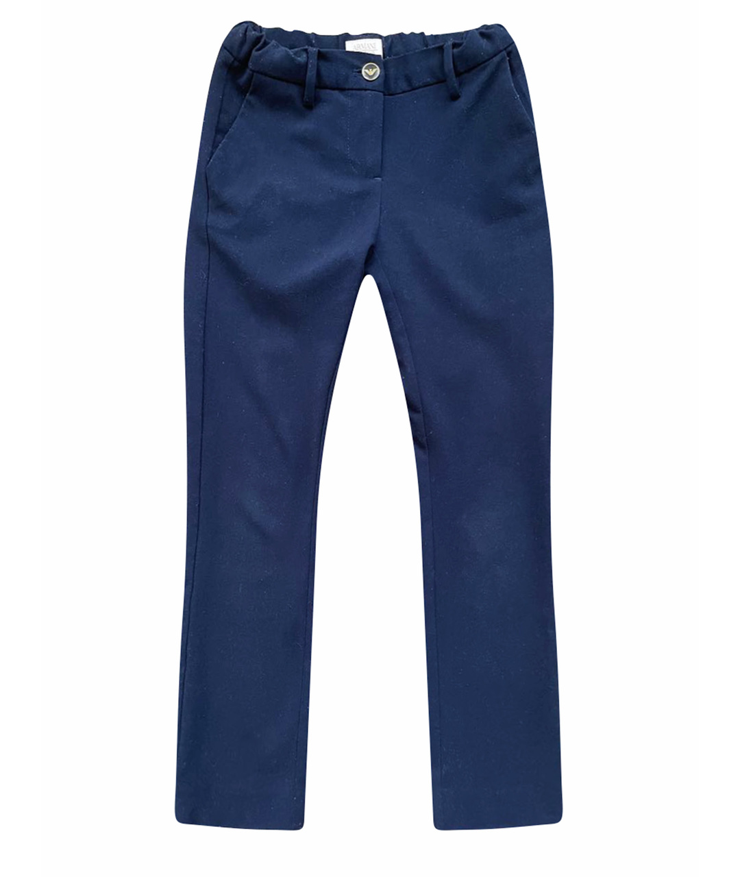 ARMANI JUNIOR Темно-синие брюки и шорты, фото 1