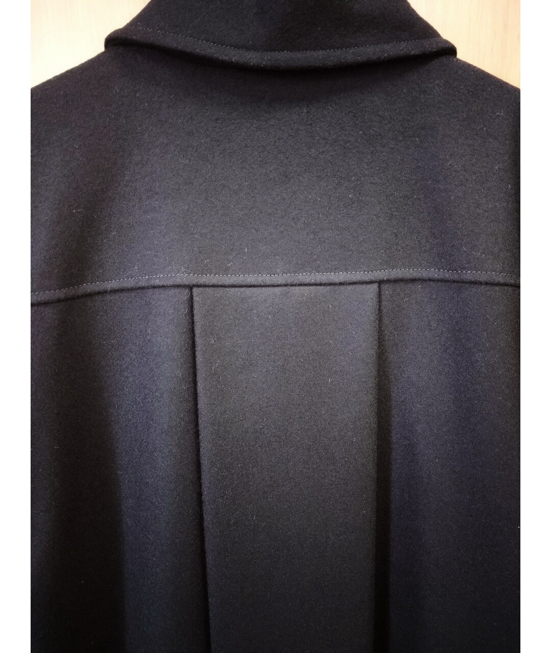 GIANFRANCO FERRE Черное шерстяное пальто, фото 4