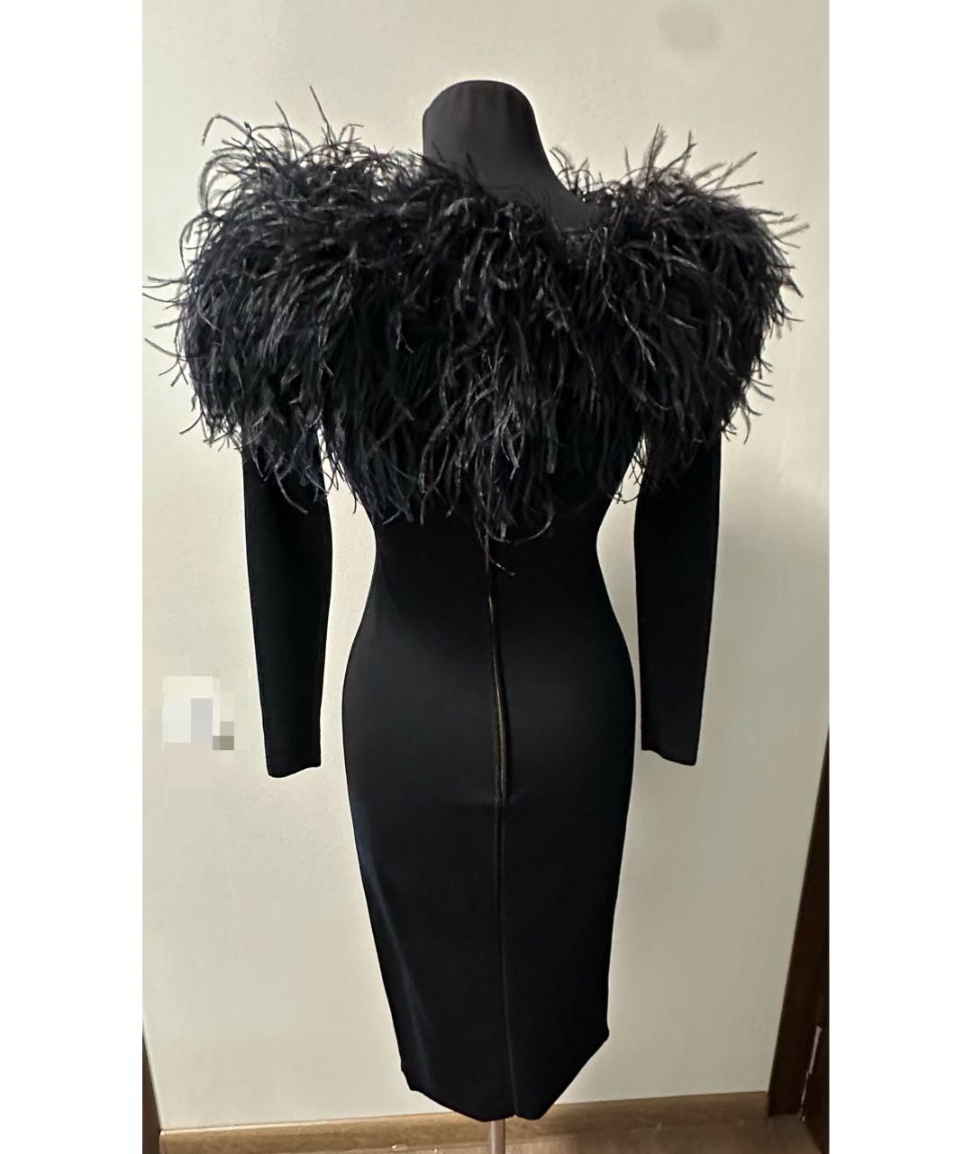 ELIE SAAB Черное шелковое вечернее платье, фото 2