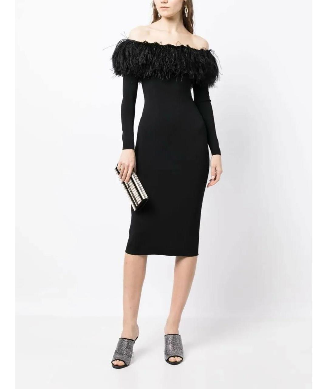 ELIE SAAB Черное шелковое вечернее платье, фото 5