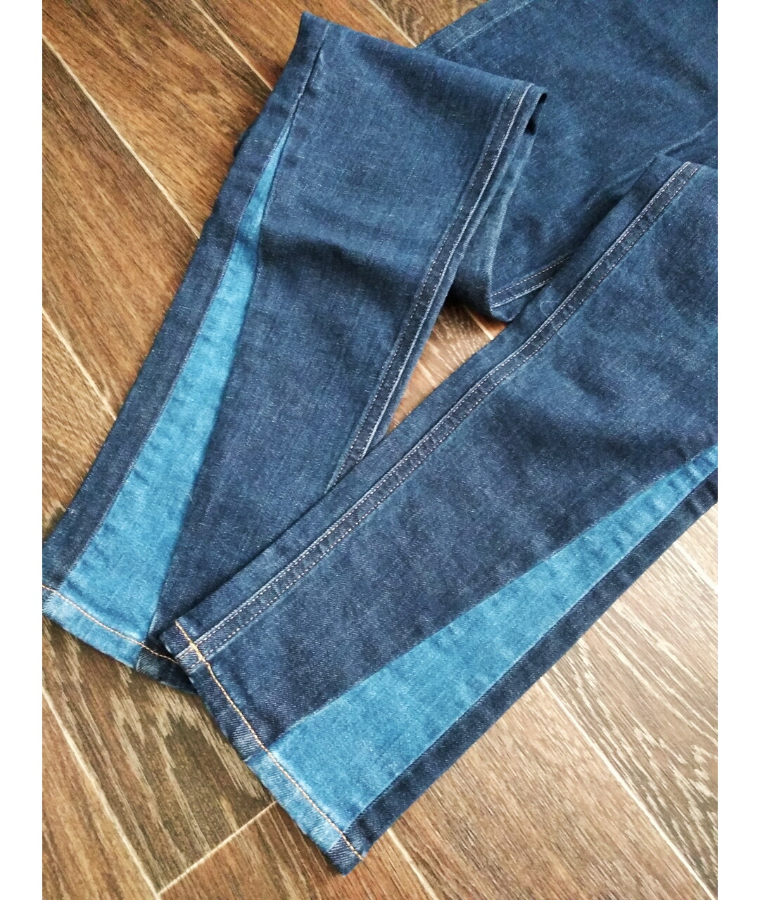CALVIN KLEIN JEANS Синие хлопковые джинсы слим, фото 6