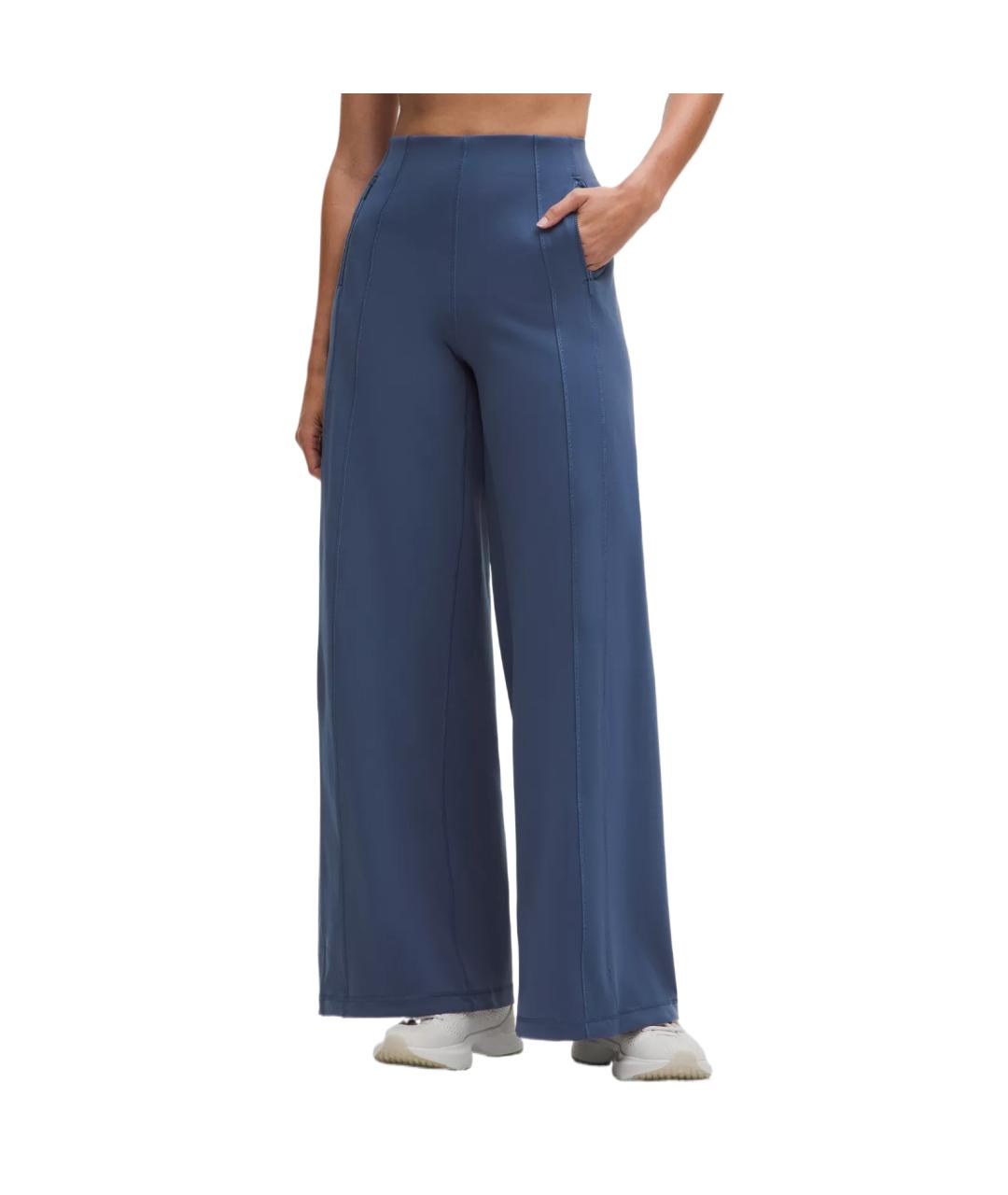 Lululemon Синие прямые брюки, фото 4