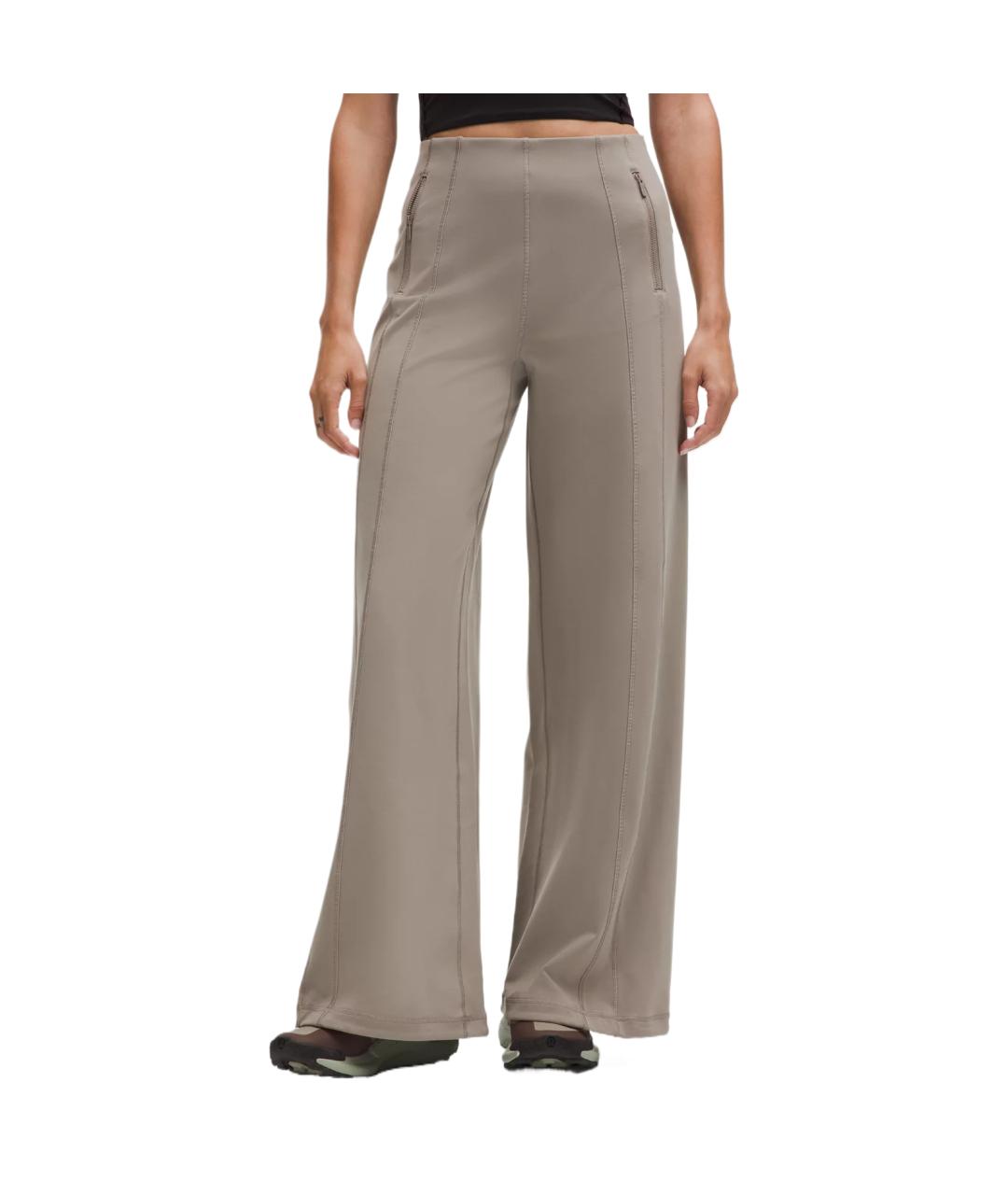 Lululemon Серые прямые брюки, фото 4