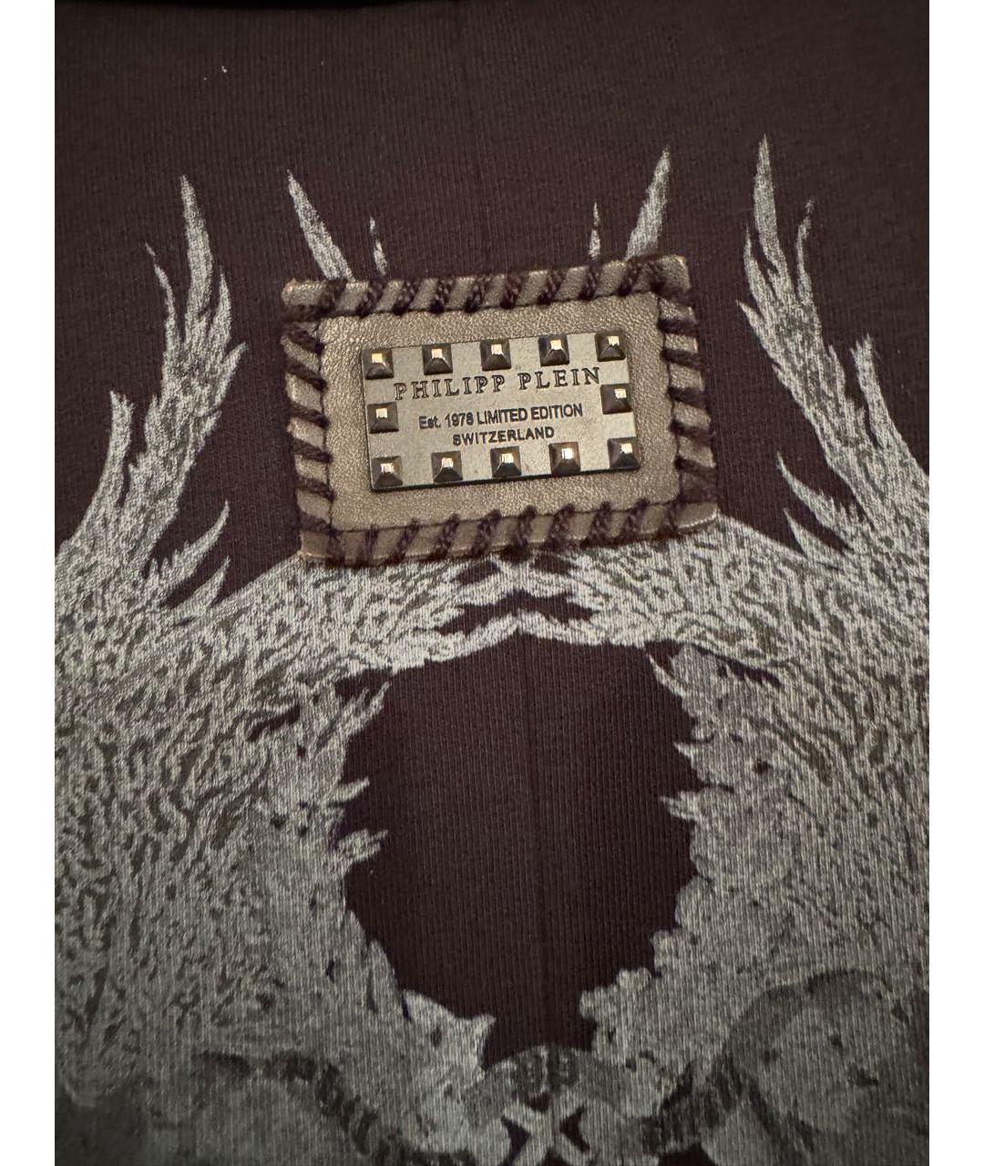 PHILIPP PLEIN Черный кашемировый пиджак, фото 5