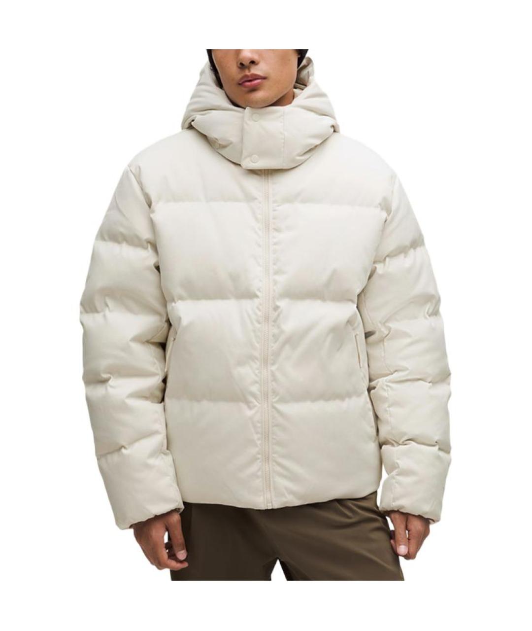 Lululemon Белый пуховик, фото 2