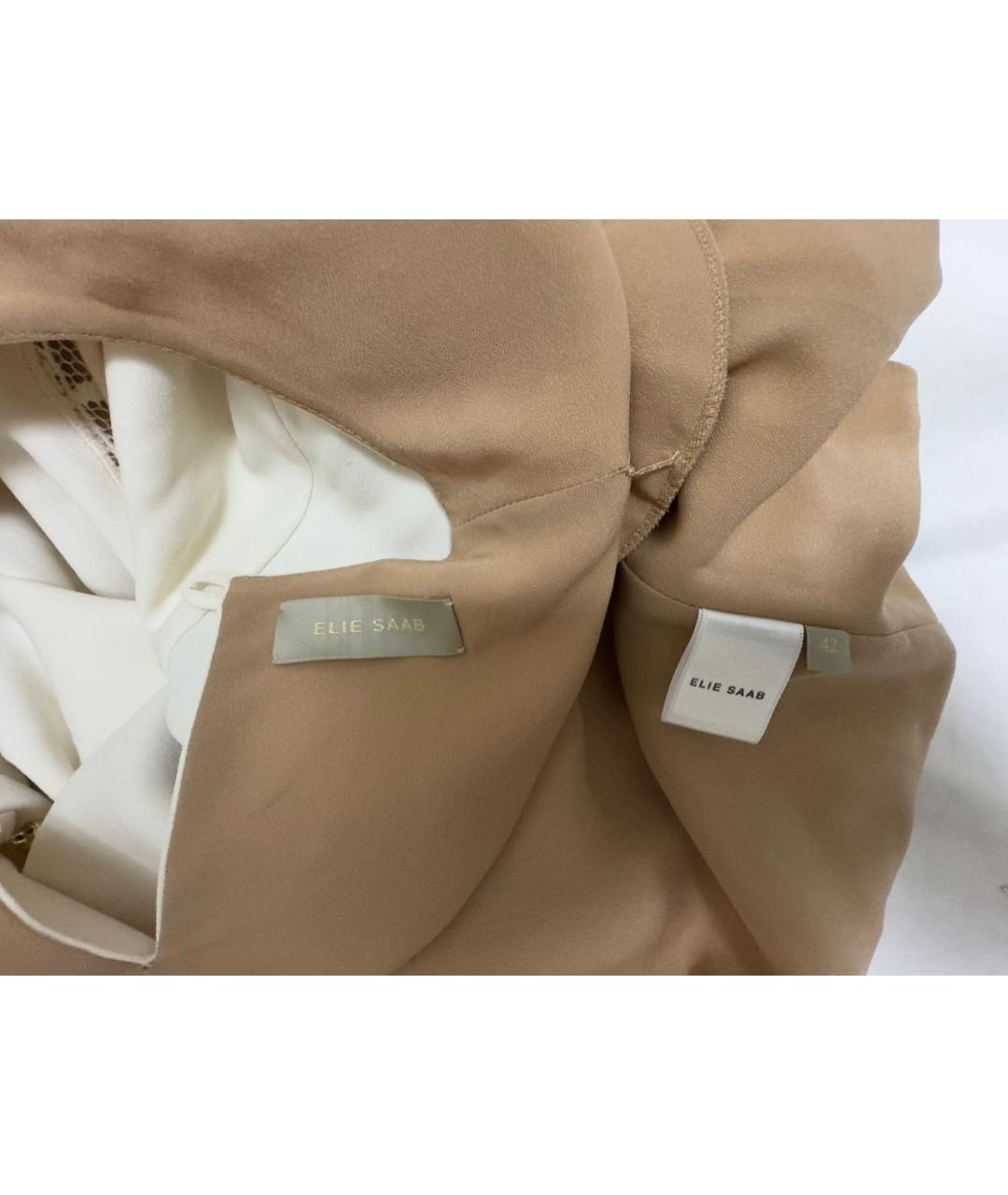 ELIE SAAB Белый вискозный костюм с брюками, фото 3