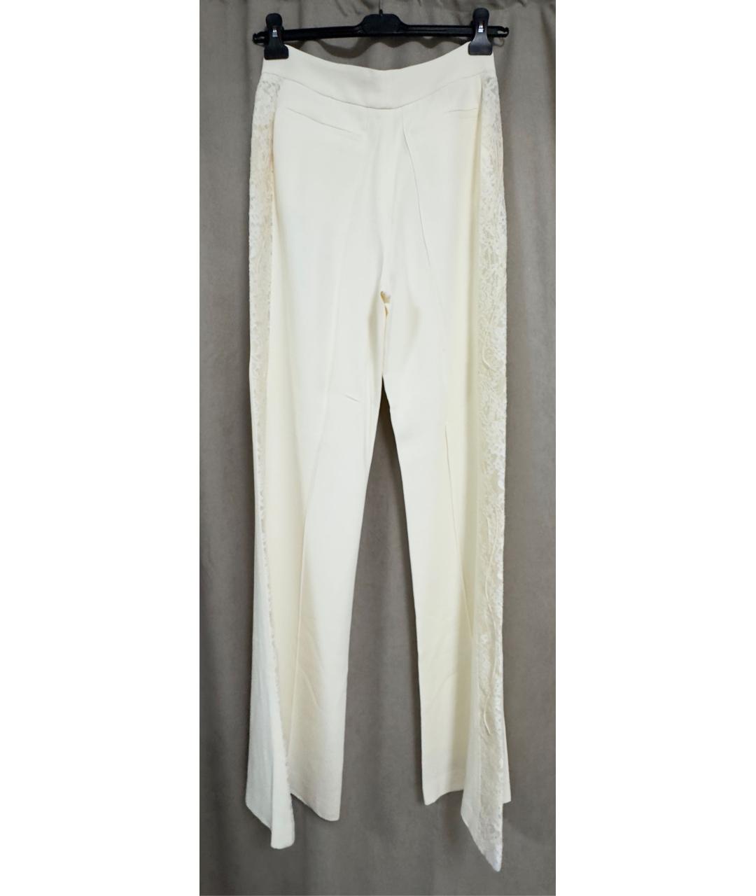 ELIE SAAB Белый вискозный костюм с брюками, фото 5