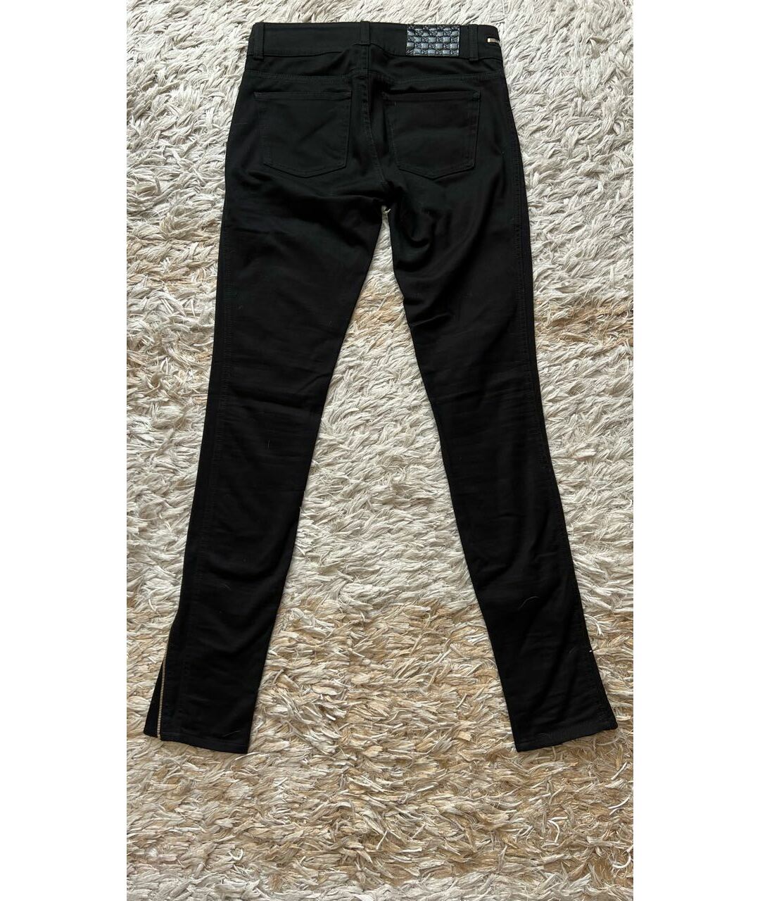 GUCCI Черные хлопковые джинсы слим, фото 2
