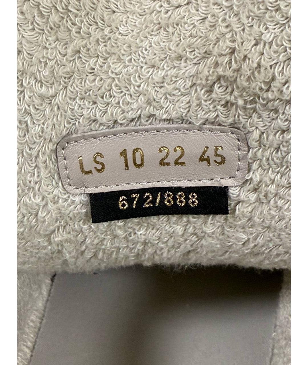 CHRISTIAN DIOR Бежевые замшевые низкие кроссовки / кеды, фото 7