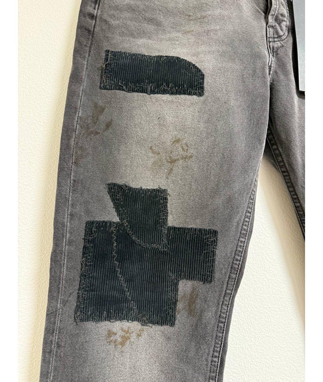 Enfants Riches Déprimés Черные хлопковые джинсы, фото 4