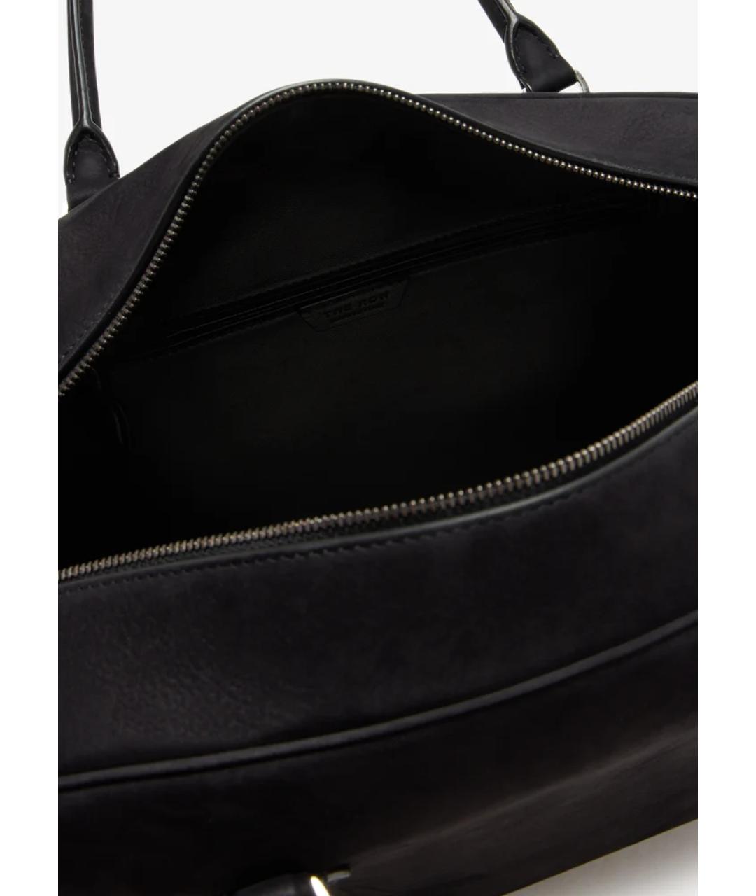 THE ROW Коричневая замшевая сумка тоут, фото 4