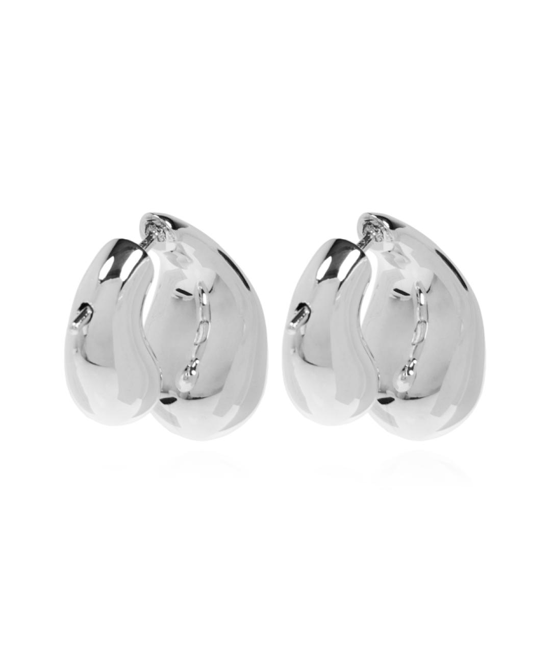 BOTTEGA VENETA Серебряные серебряные серьги, фото 3