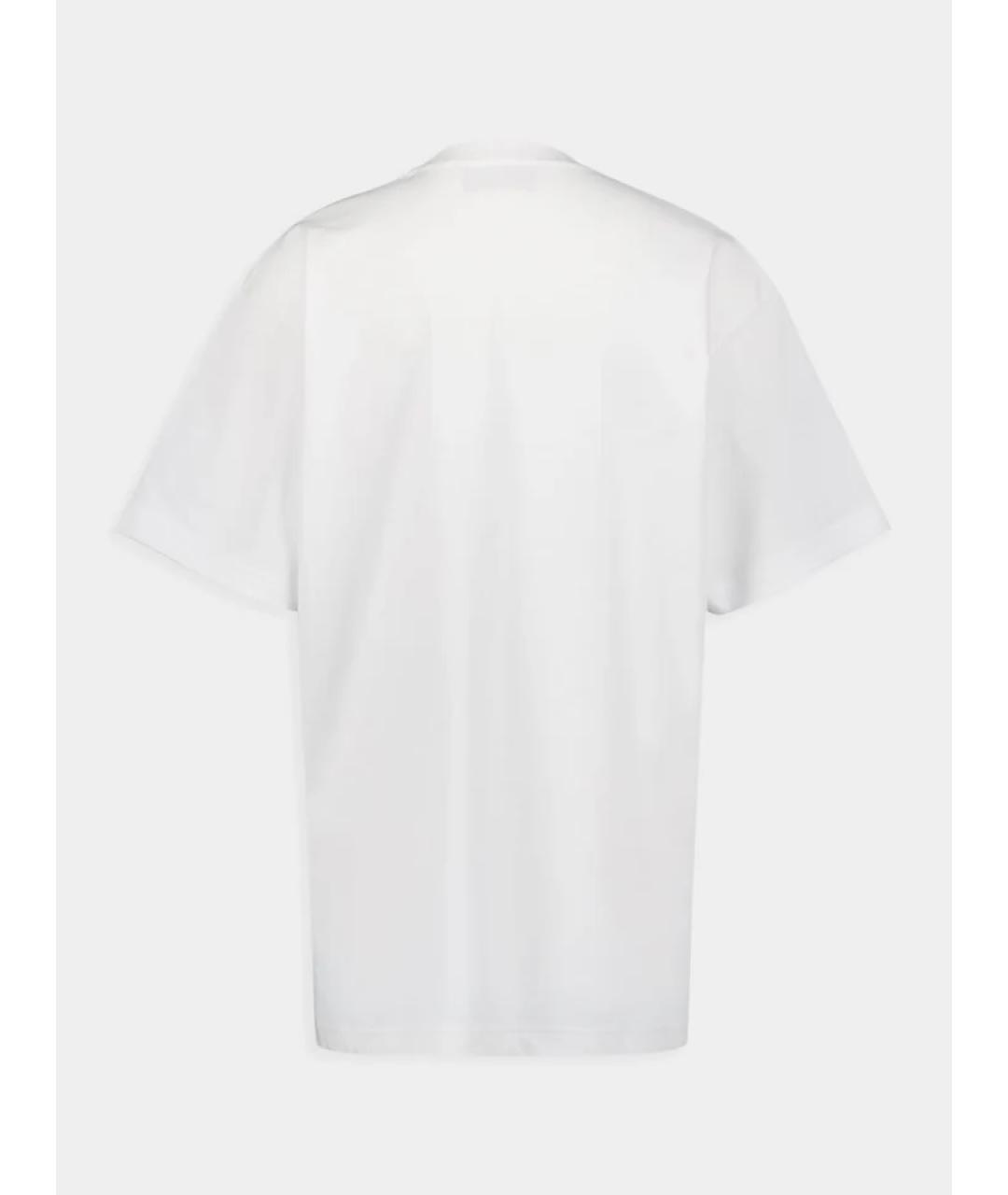 GUCCI Белая хлопковая футболка, фото 2