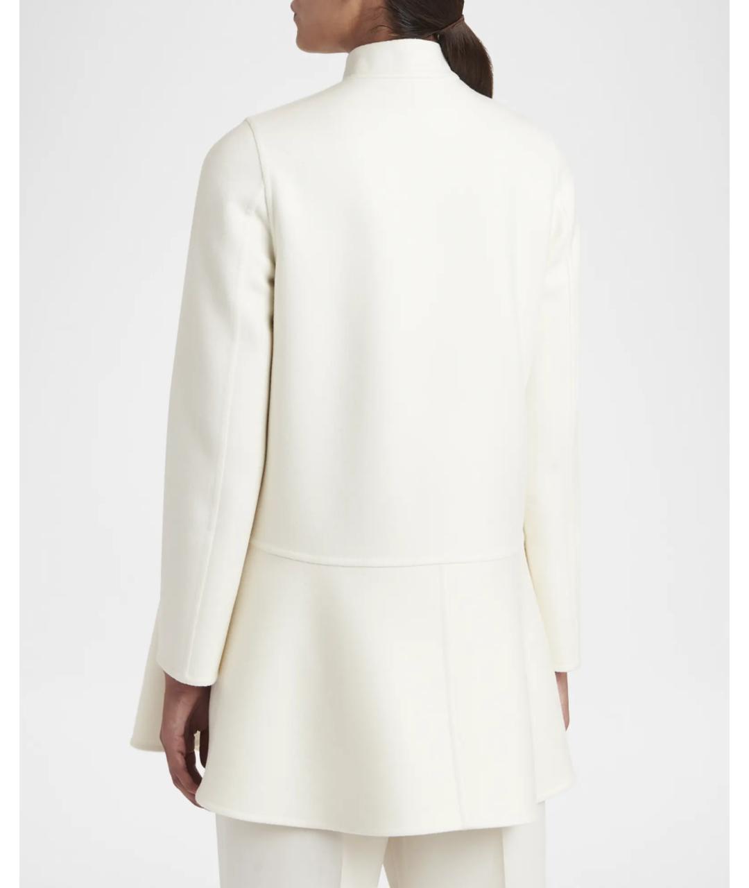 VALENTINO Белое шерстяное пальто, фото 5