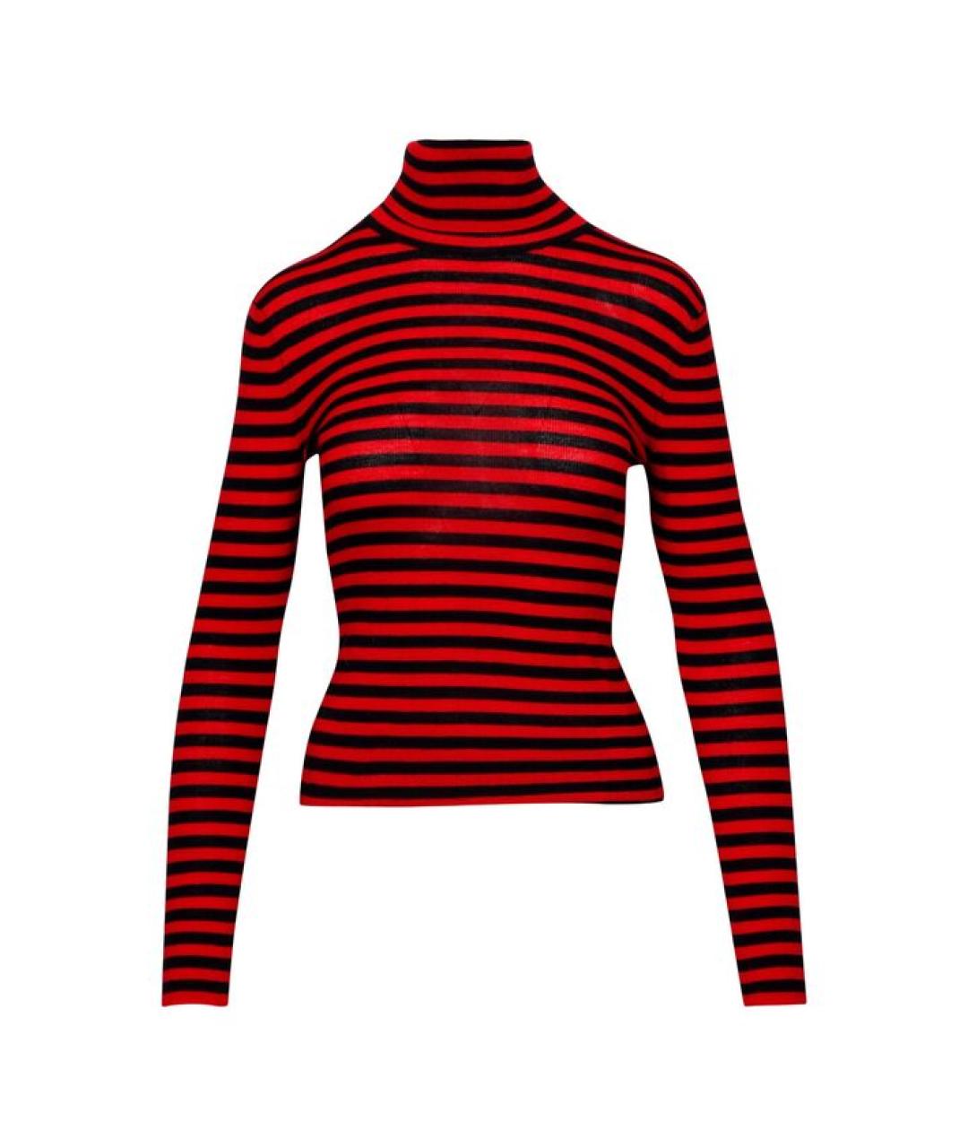 VALENTINO Красная шерстяная водолазка, фото 3