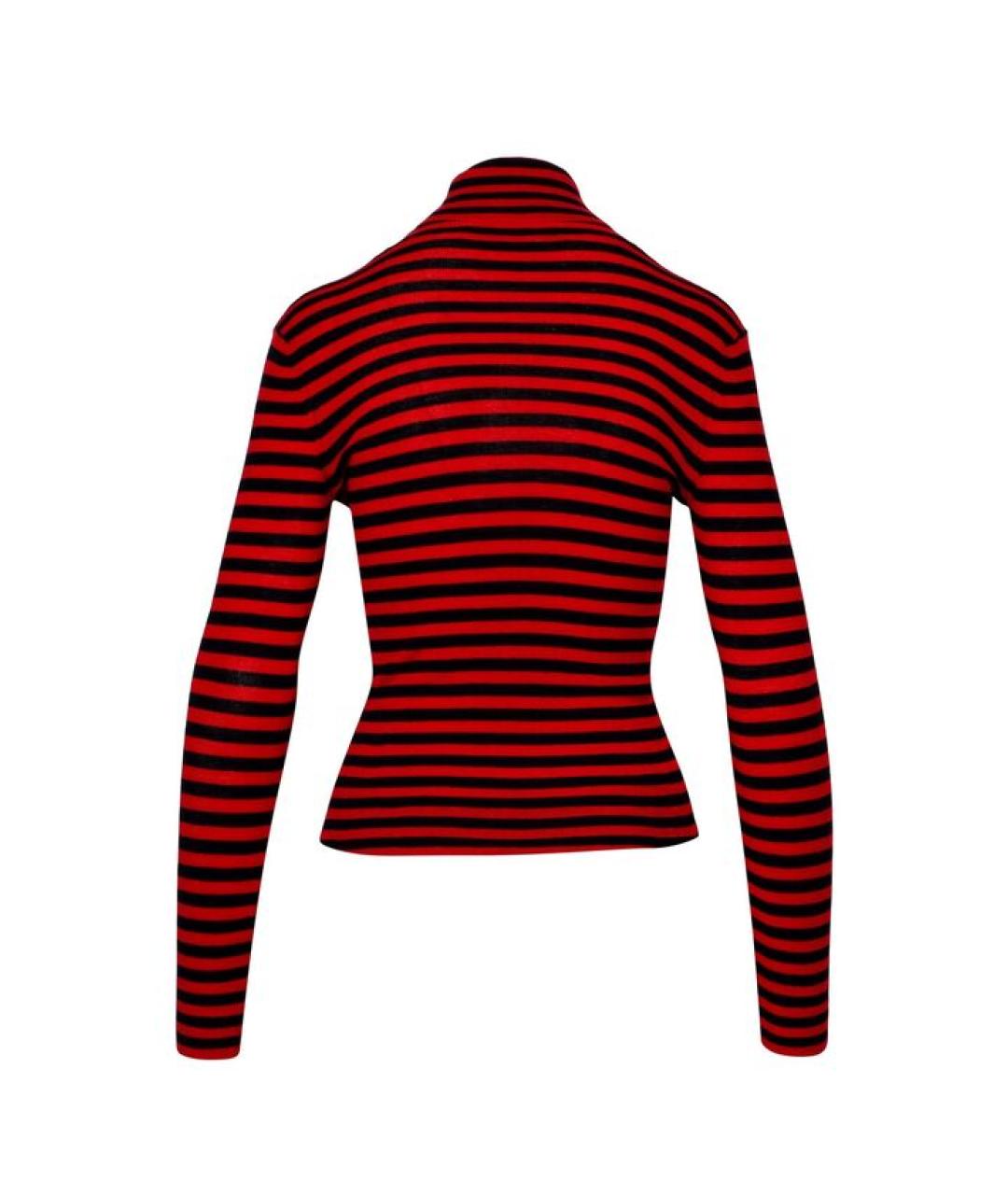 VALENTINO Красная шерстяная водолазка, фото 2