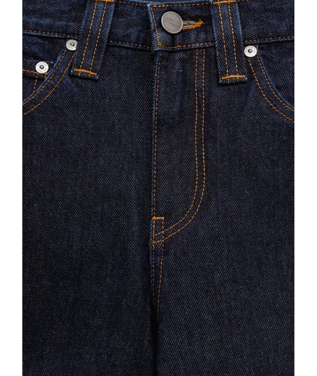 KHAITE Темно-синие прямые джинсы, фото 3