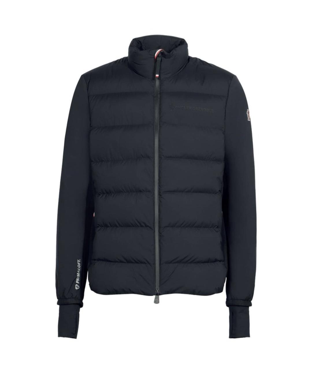 MONCLER Черная полиамидовая куртка, фото 1