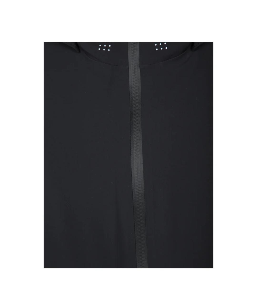 MONCLER Черная полиамидовая куртка, фото 3