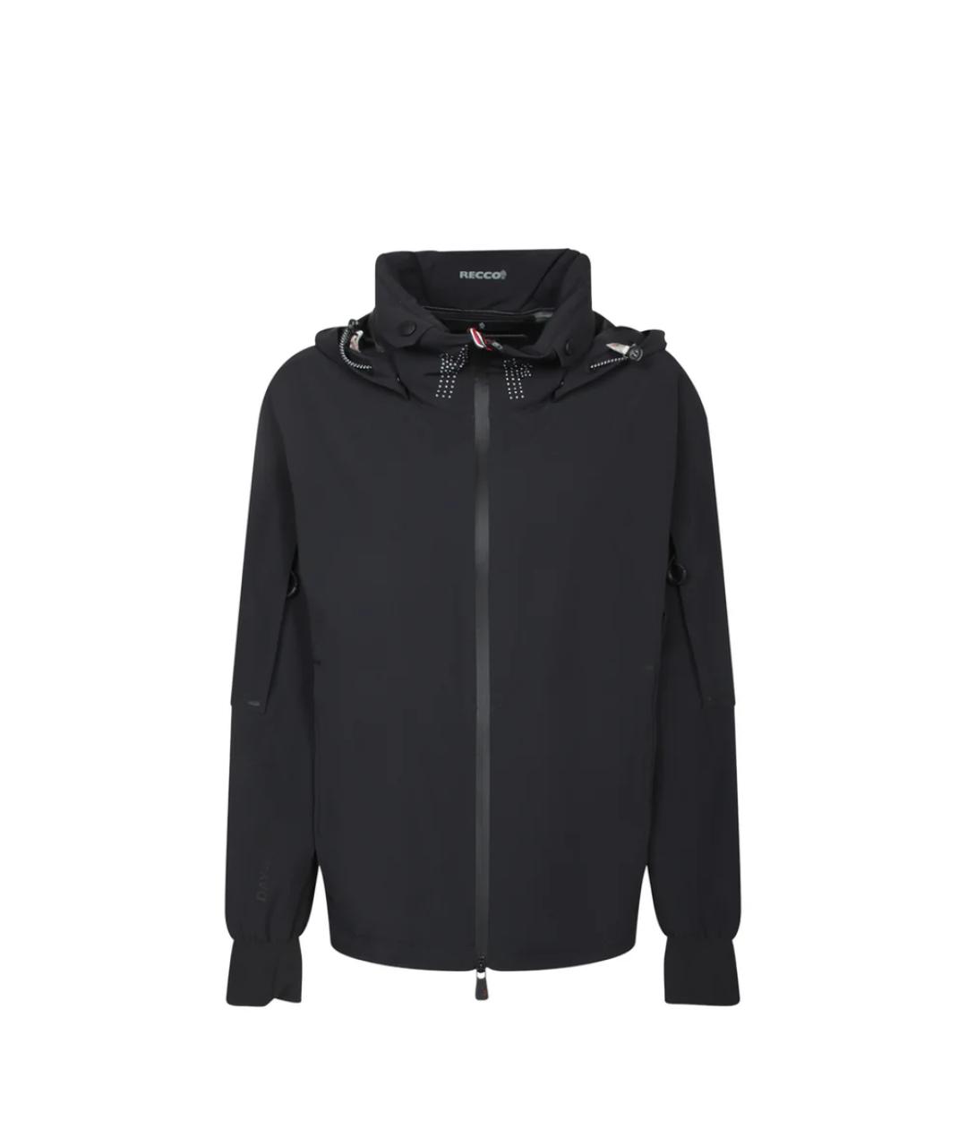 MONCLER Черная полиамидовая куртка, фото 1