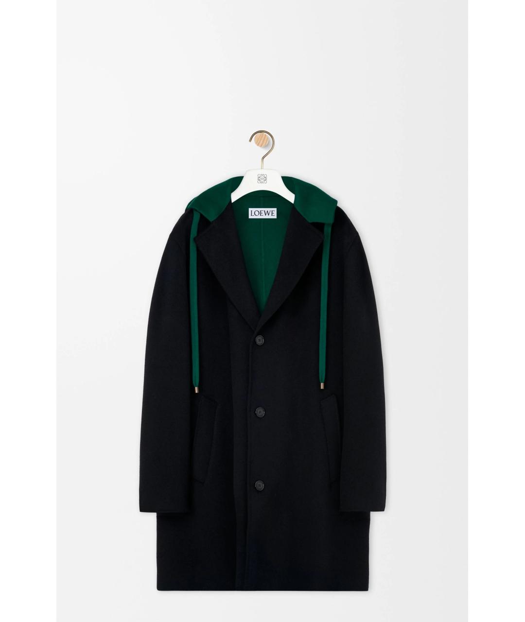 LOEWE Мульти шерстяное пальто, фото 7