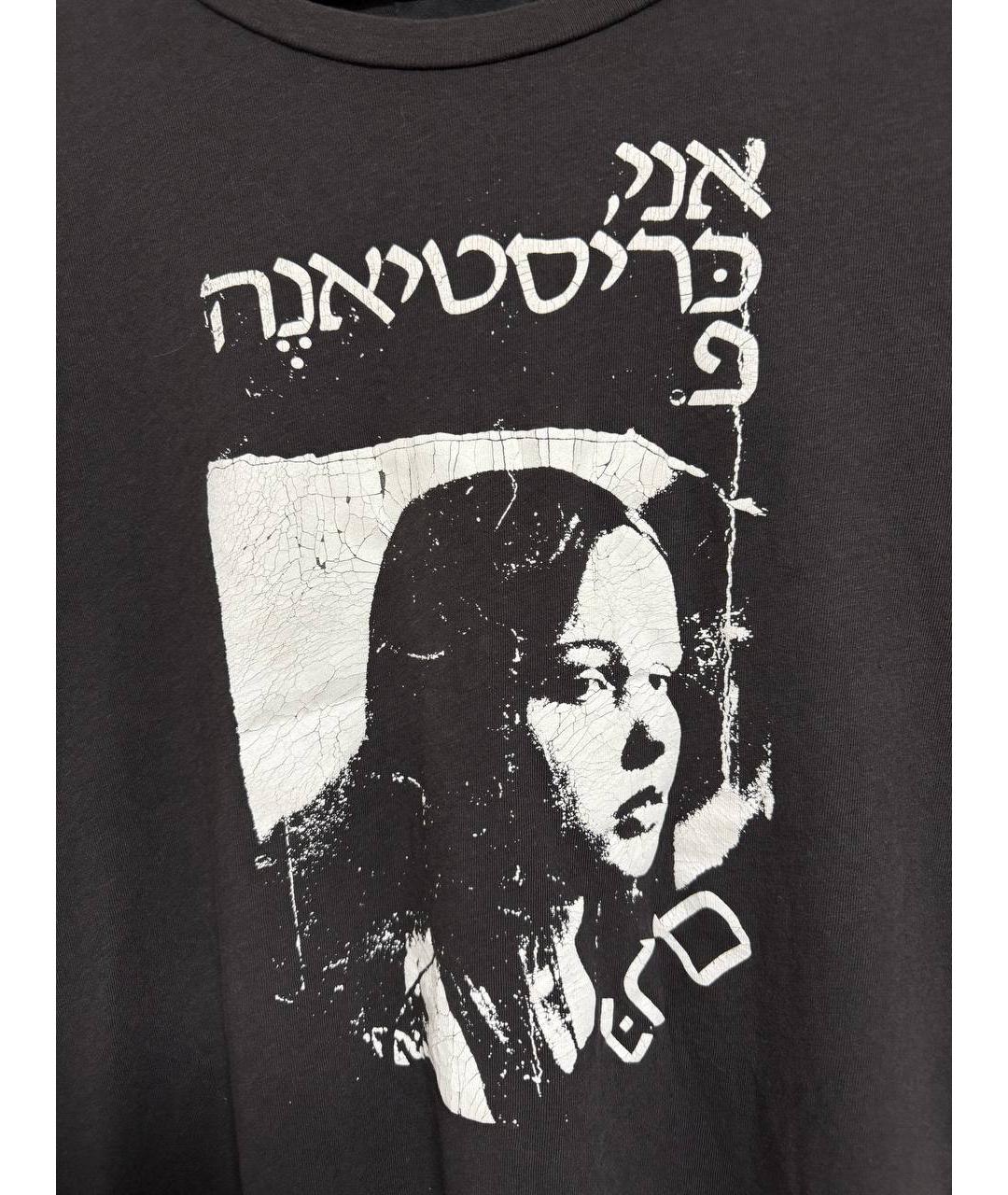 Enfants Riches Déprimés Черная хлопковая футболка, фото 3