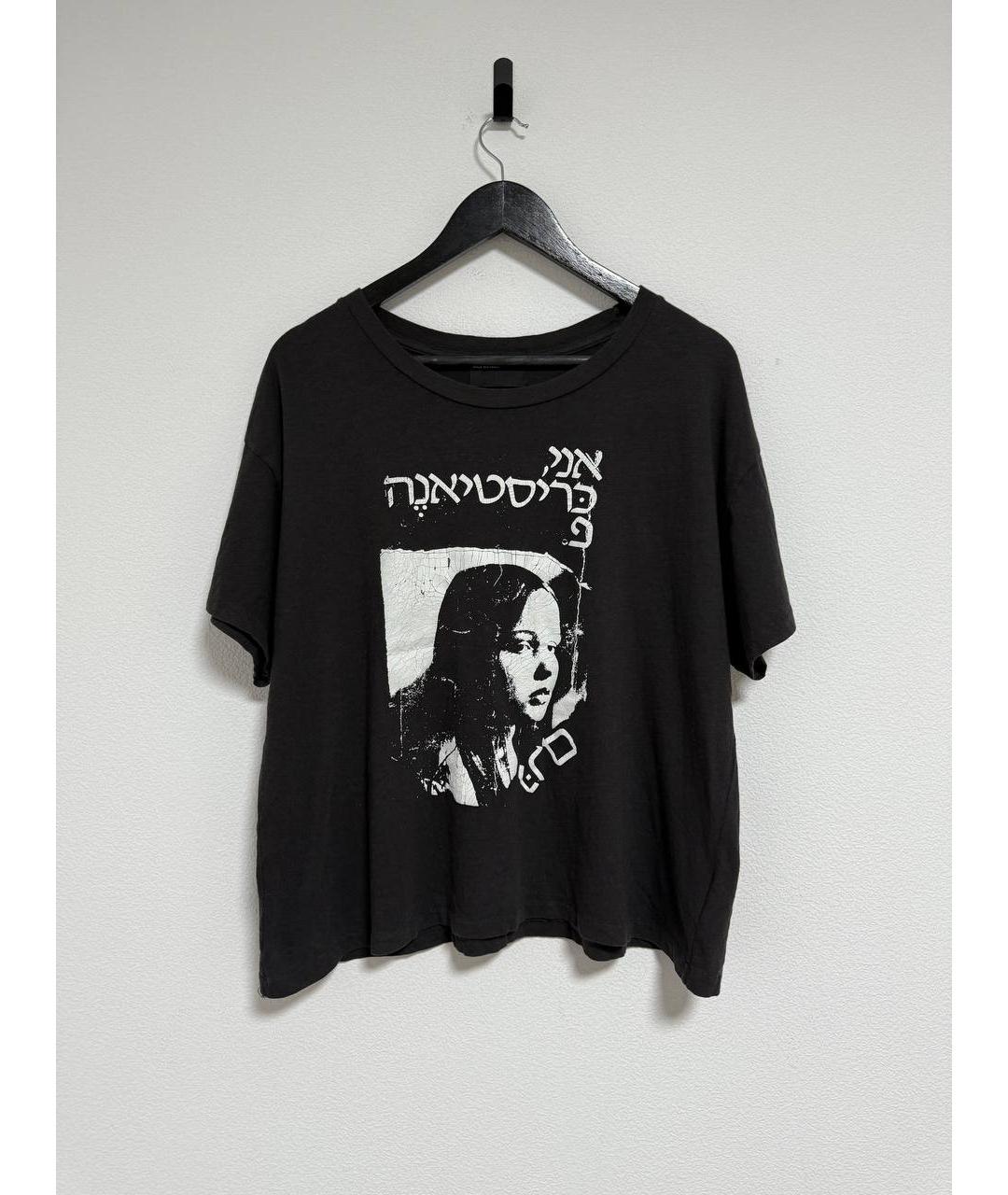 Enfants Riches Déprimés Черная хлопковая футболка, фото 5