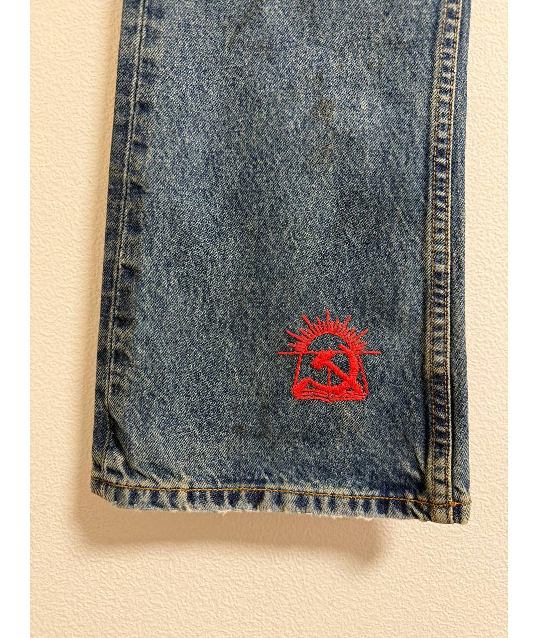 Enfants Riches Déprimés Синие хлопковые джинсы, фото 3