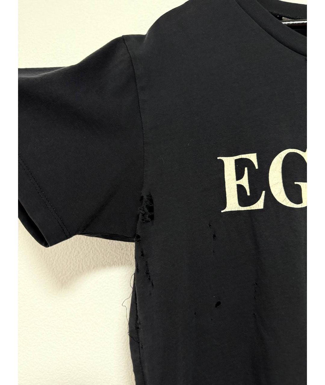 Enfants Riches Déprimés Черная хлопковая футболка, фото 3