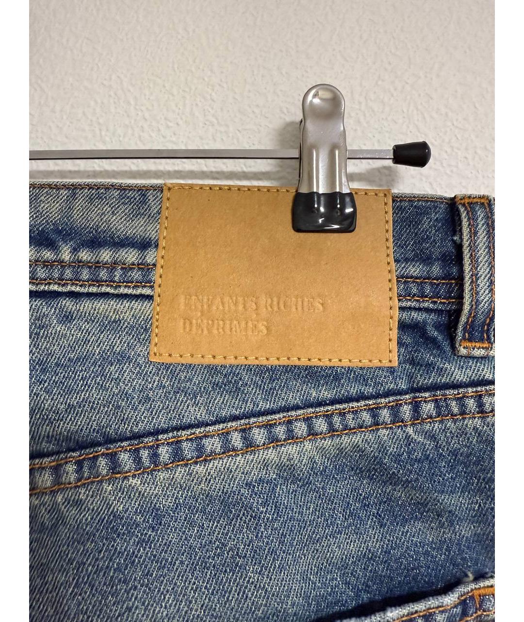 Enfants Riches Déprimés Синие хлопковые прямые джинсы, фото 5