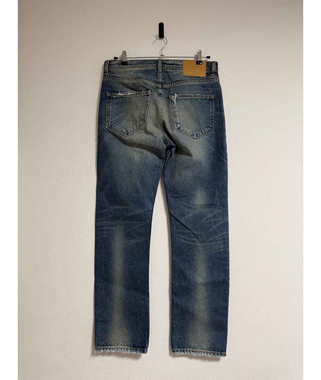 Enfants Riches Déprimés Синие хлопковые прямые джинсы, фото 2