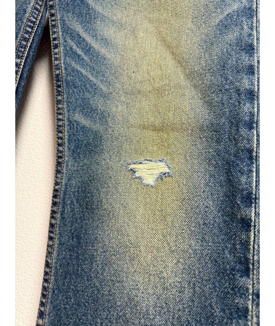 Enfants Riches Déprimés Синие хлопковые прямые джинсы, фото 4