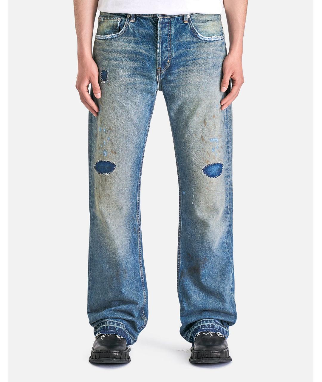 Enfants Riches Déprimés Синие хлопковые джинсы, фото 4