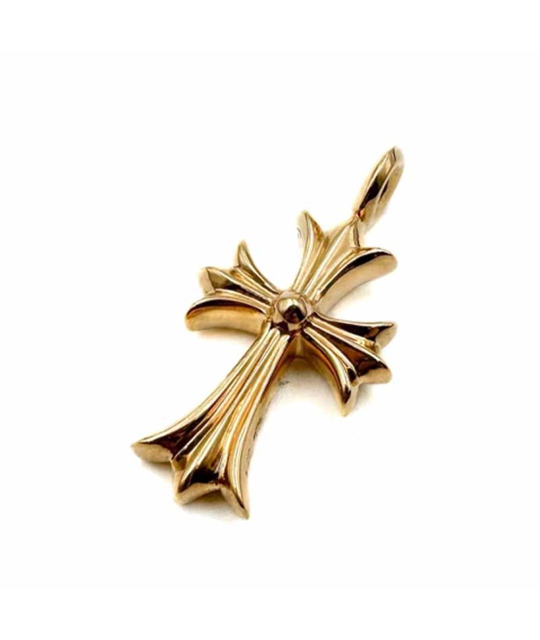 CHROME HEARTS Золотая подвеска из желтого золота, фото 2