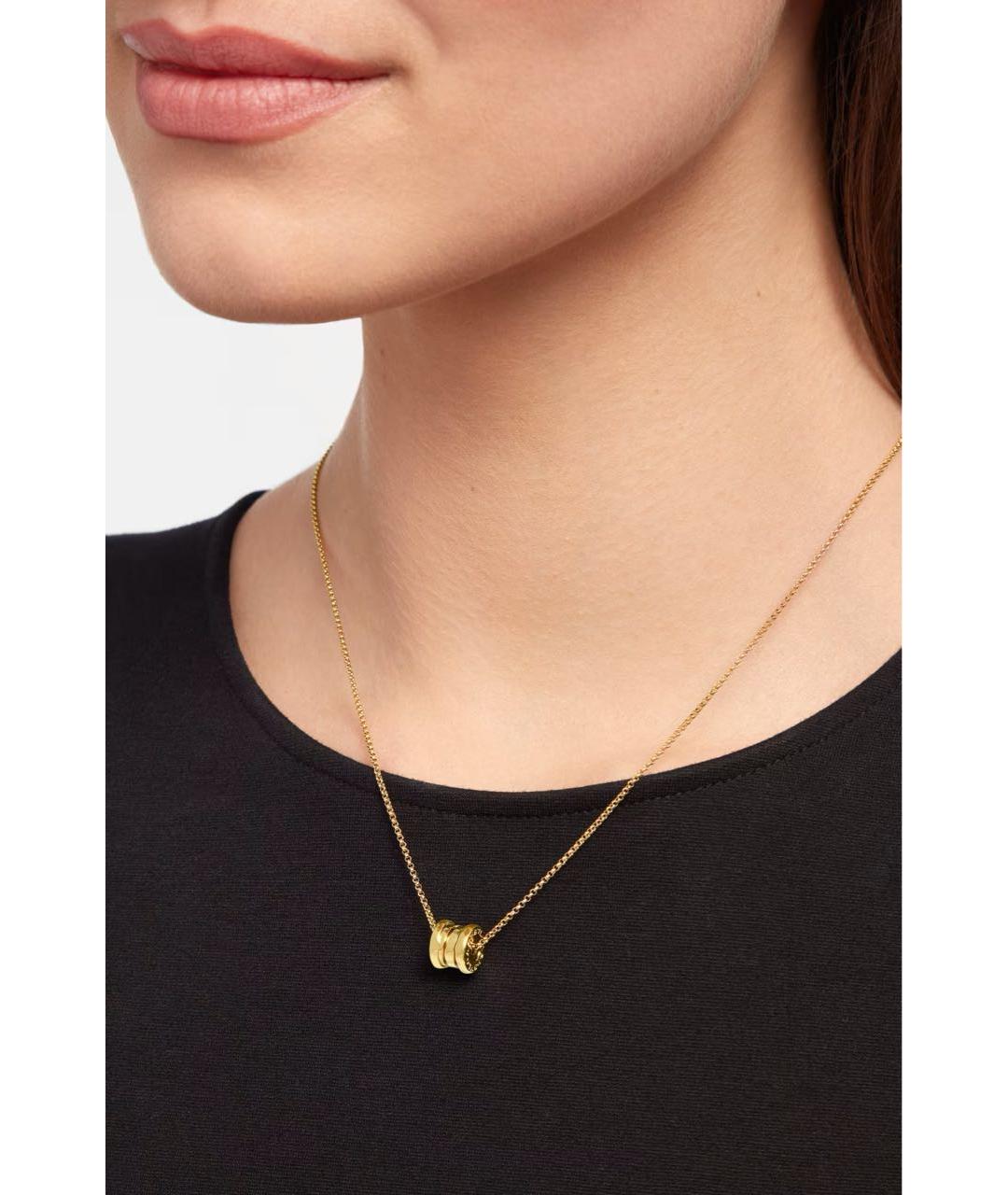 BVLGARI Золотое колье из желтого золота, фото 4