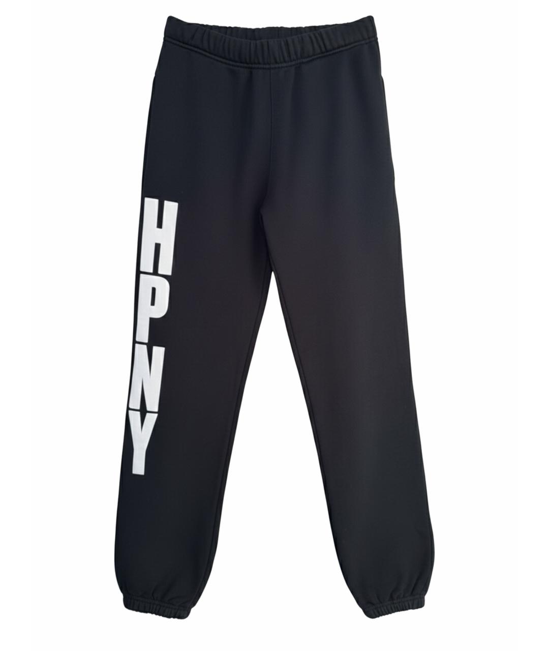 HERON PRESTON Черные хлопковые спортивные брюки и шорты, фото 1