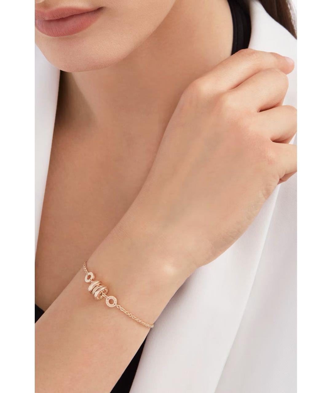 BVLGARI Золотой браслет из розового золота, фото 3