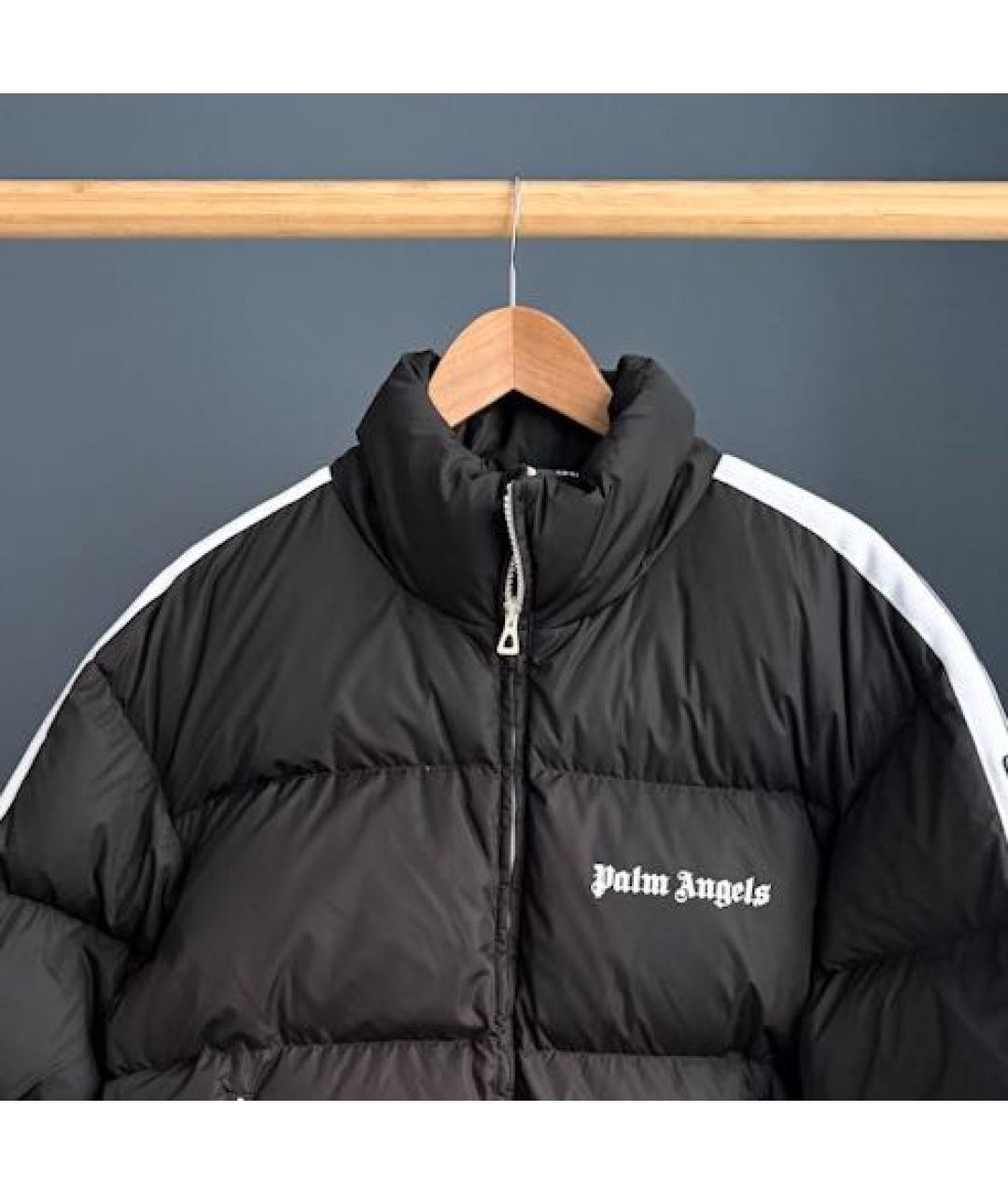 PALM ANGELS Черная полиамидовая куртка, фото 3