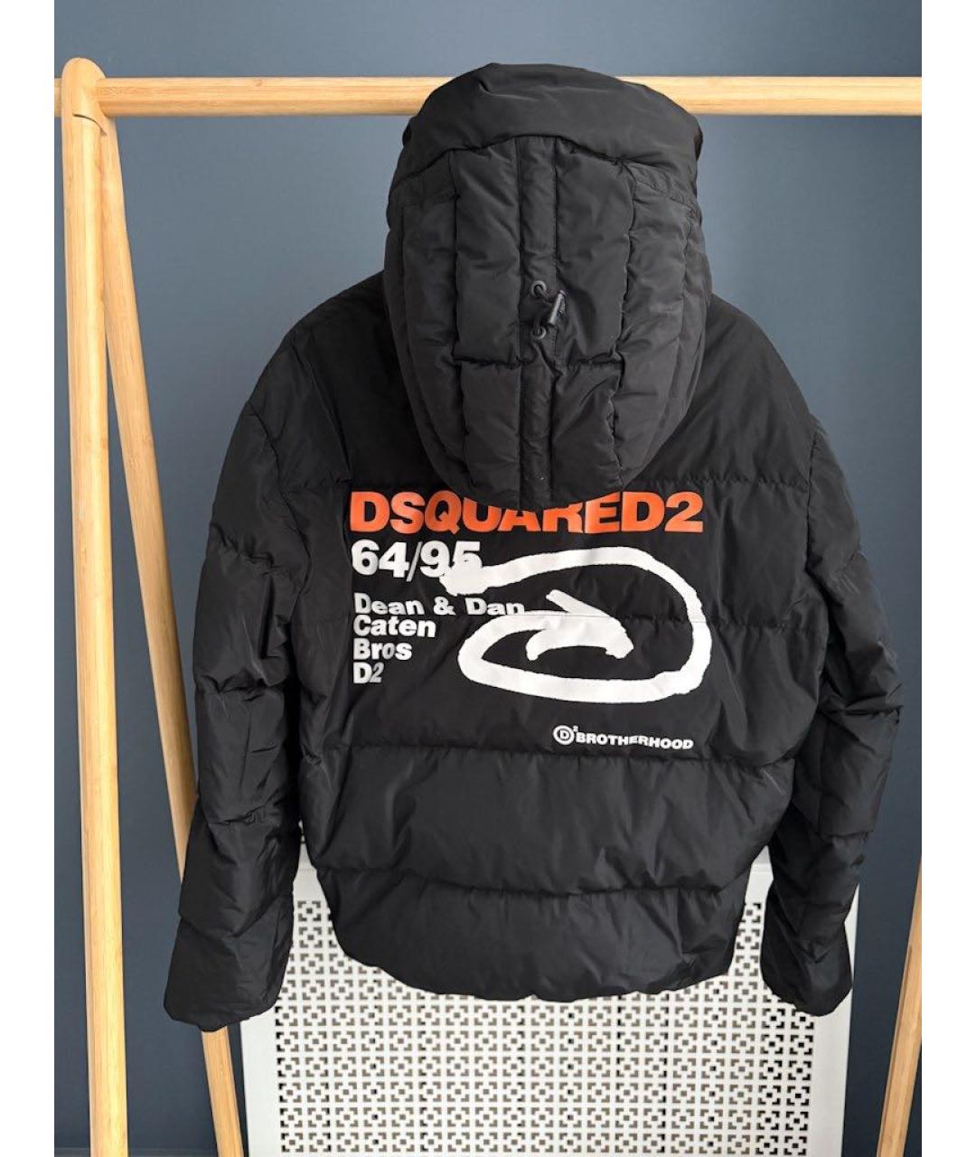 DSQUARED2 Черная куртка, фото 2