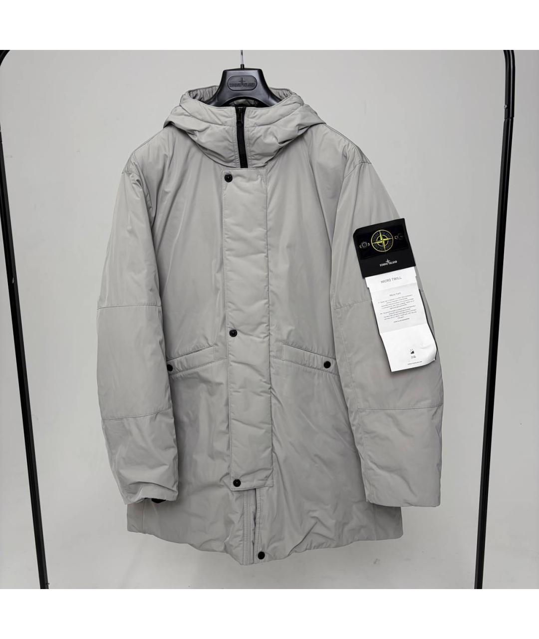 STONE ISLAND Серая куртка, фото 2